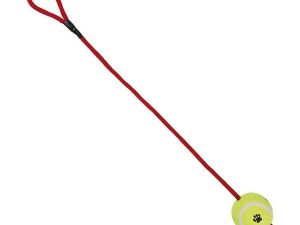 Trixie Tennisball am Seil - 6 cm / 50 cm