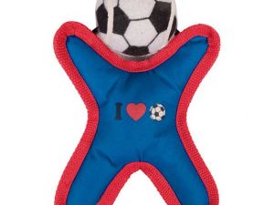 Karlie Flamingo Fußballfigur aus Nylon - Blau