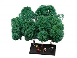 Muwse Islandmoos Kieferngrün 10 g Maßstab Spur TT Modellbau