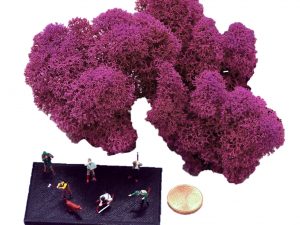 Muwse Islandmoos Veilchen Pink 10 g Maßstab Spur TT Modellbau