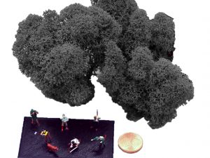 Muwse Islandmoos Dunkelgrau 10 g Maßstab Spur TT Modellbau