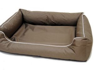 Lebon Hundebett Paula 2 - 100x75cm - Dunkelbeige