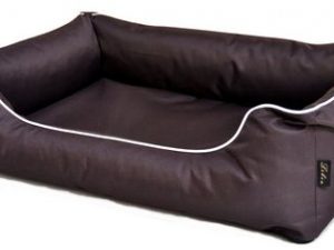 Lebon Hundebett Paula 2 - 100x75cm - Dunkelbraun